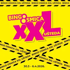 Pregled letka Bingo XXL Ušteda trgovine Bingo vrijedi od 30.03.2026