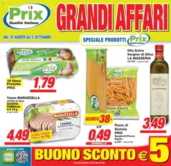 Anteprima dell'opuscolo Attuale volantino dal negozio Prix valido da 22/08/2025