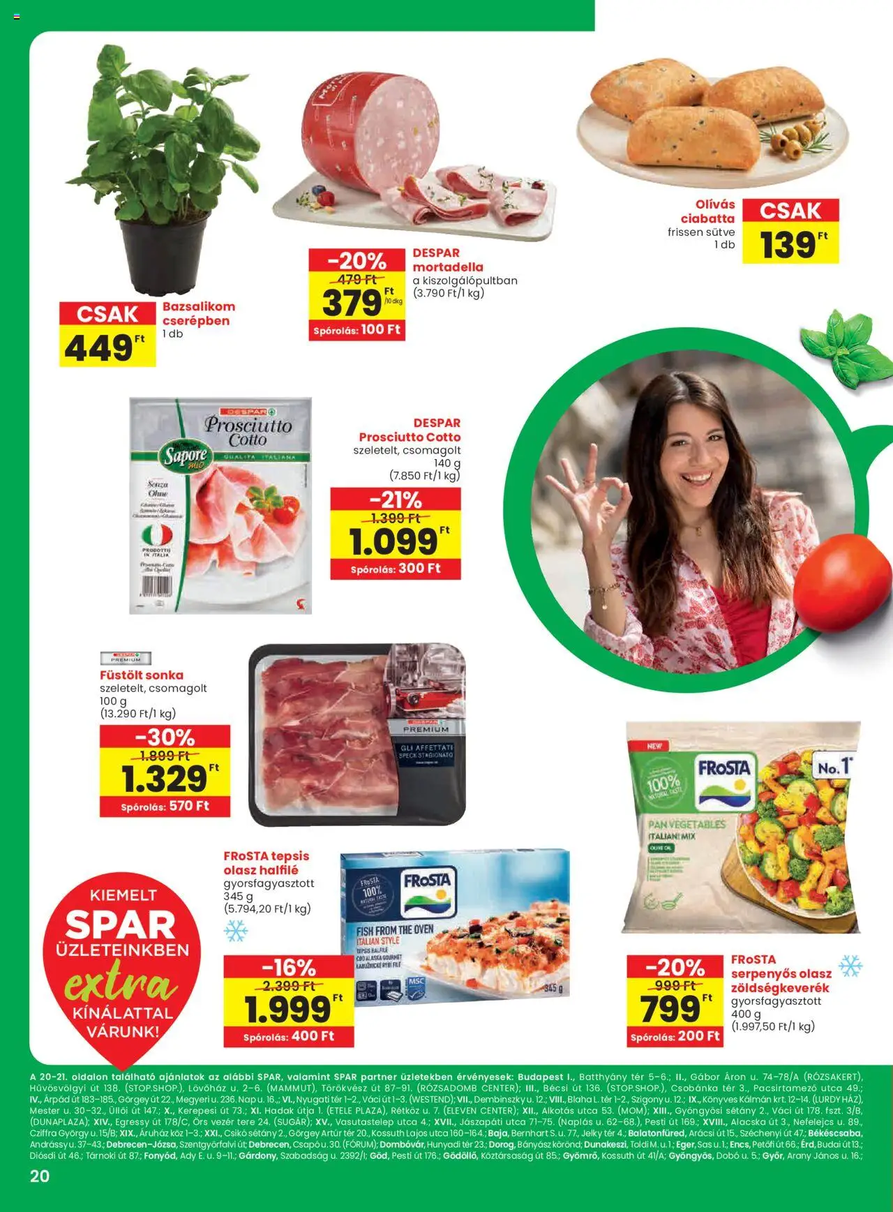 Spar aktuális szórólap, érvényes 2025.08.28.-től - 1 oldal