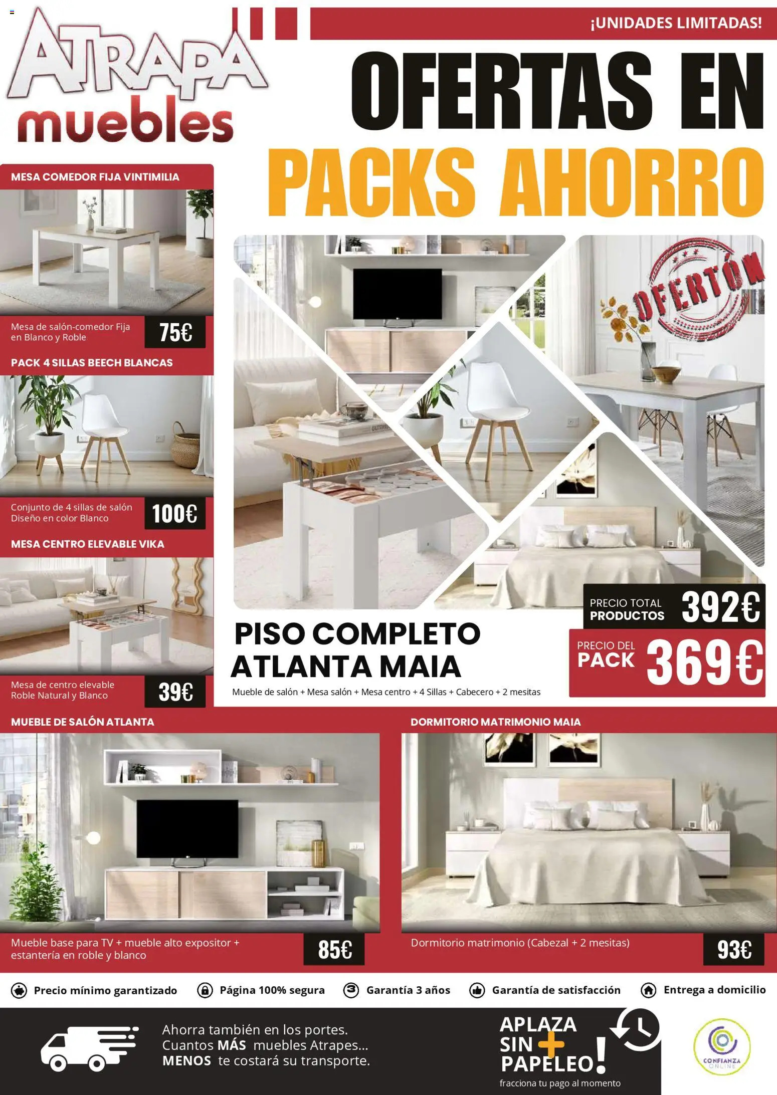 Vista previa del folleto de la tienda Atrapa Muebles válido desde el 01/04/2026 