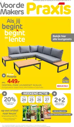 Voorbeeld van Praxis folder van winkel Praxis geldig vanaf 20-04-2026