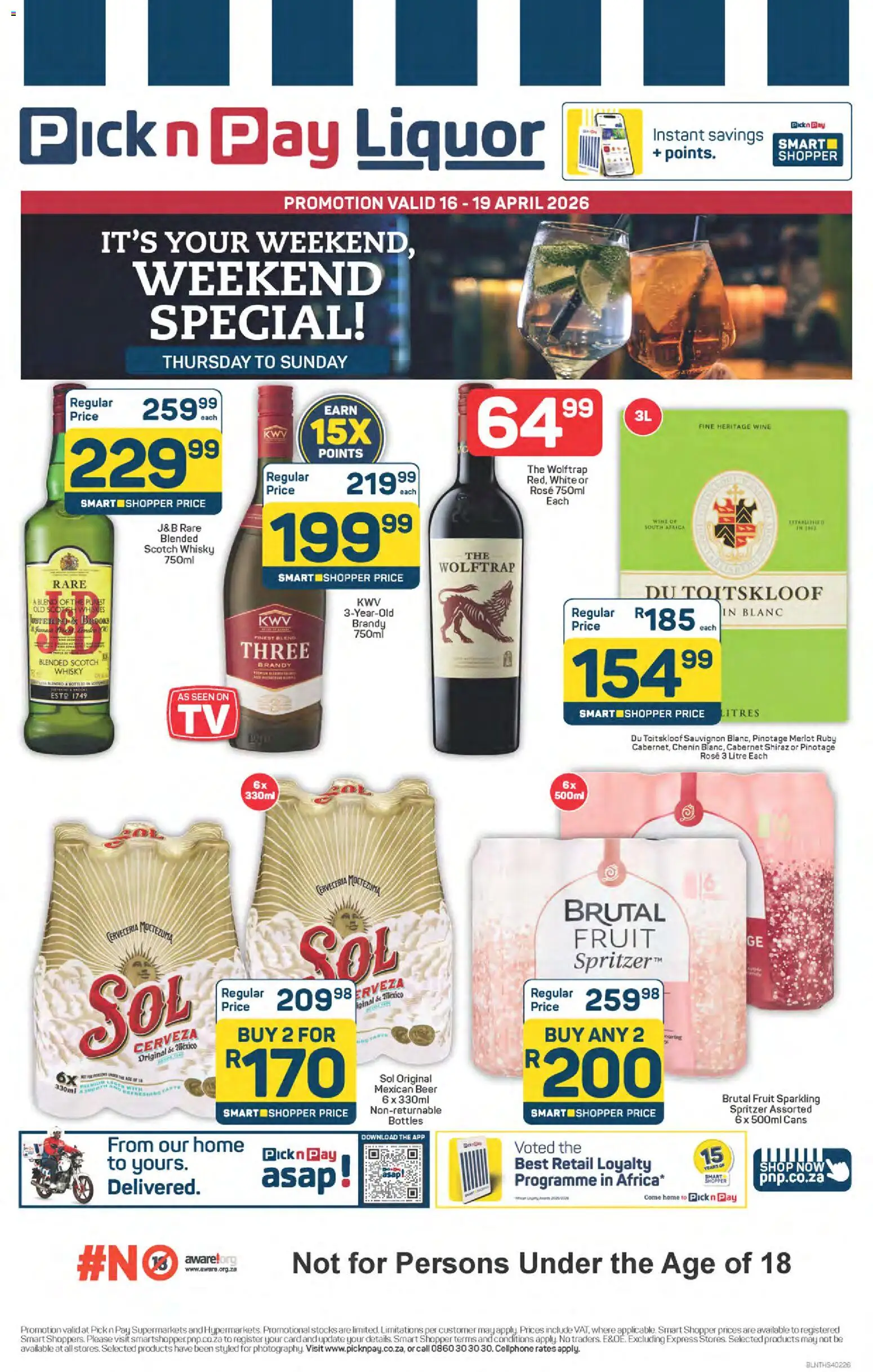 Preview of Pick n Pay flyer valid from 16/04/2026