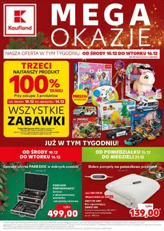 Pogląd gazetki "Mega okazje" ze sklepu Kaufland ważnej od 10.12.2025
