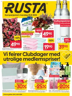 Forhåndsvis Kundeavis fra butikk Rusta gyldig fra 25/08/2025