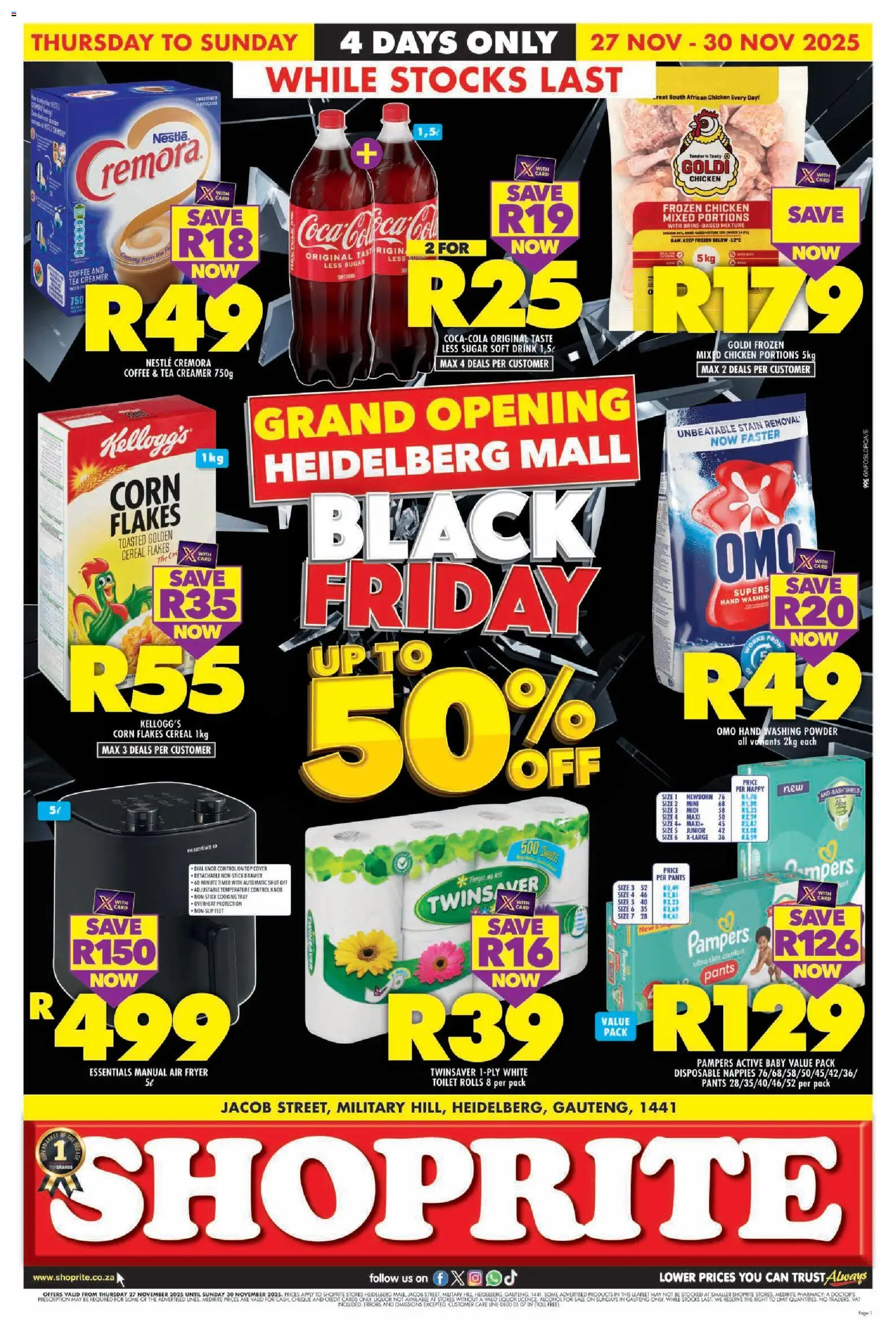 Preview of Shoprite flyer valid from 27/11/2025