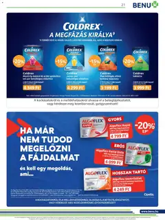 BENU Gyógyszertárak - Akciós újság BENU Gyógyszertárak megtekintése, amely érvényes 2025.11.01.-től | Oldal: 21