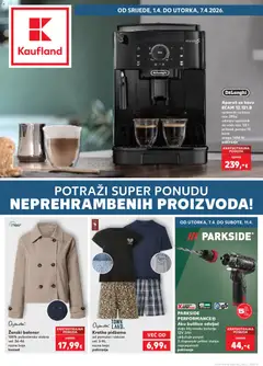 Pregled letka Split-Ravne njive trgovine Kaufland vrijedi od 01.04.2026