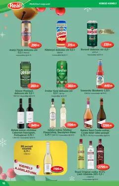 Reál - Akciós újság Reál megtekintése, amely érvényes 2025.11.26.-től | Oldal: 16