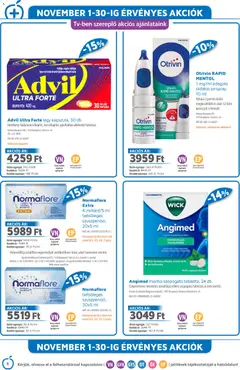 Alma Gyógyszertárak - Akciós újság Alma Gyógyszertárak megtekintése, amely érvényes 2025.11.01.-től | Oldal: 6