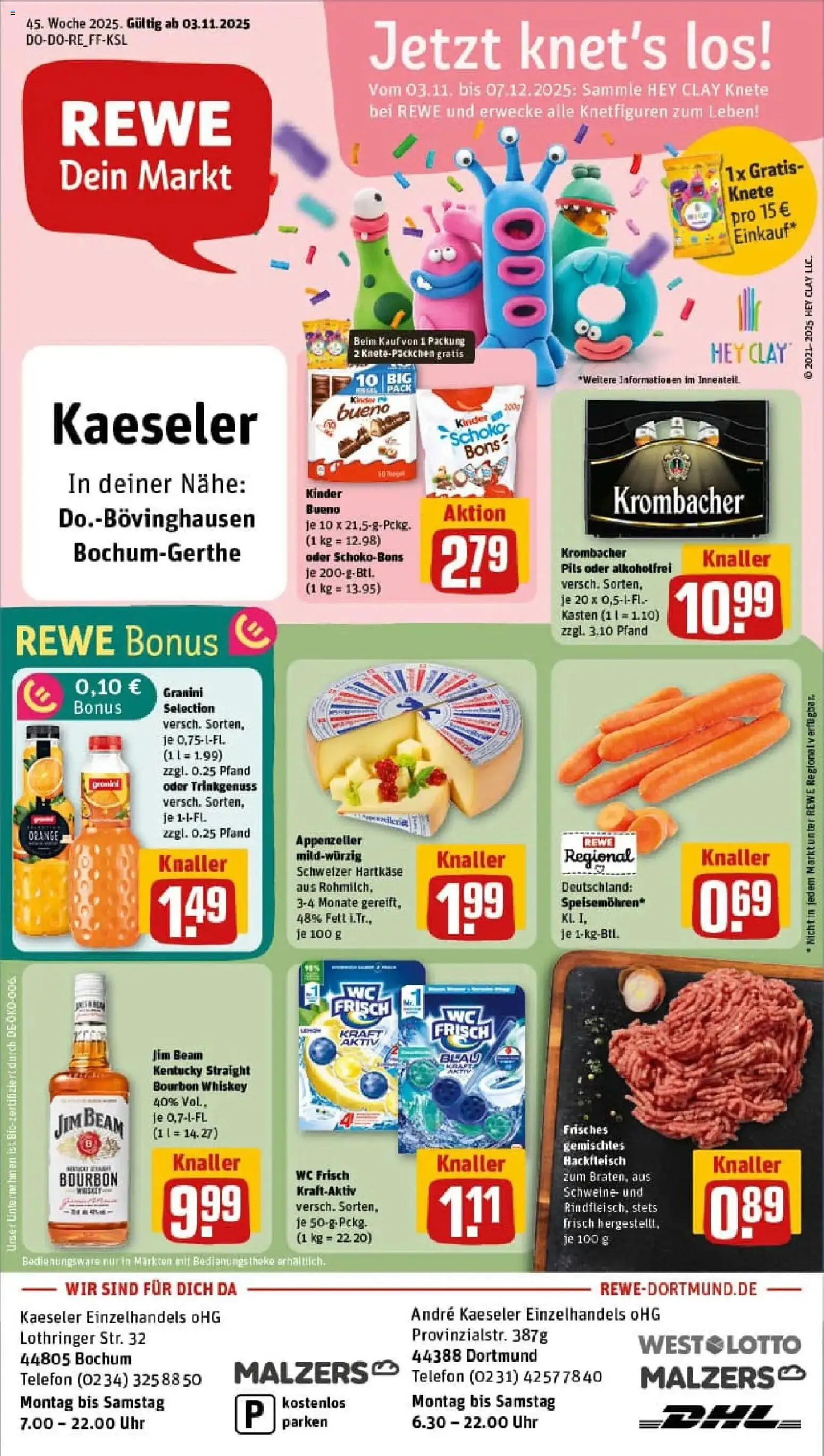 Vorschau von dem Prospekt des Geschäftes Rewe, gültig ab dem 02.11.2025