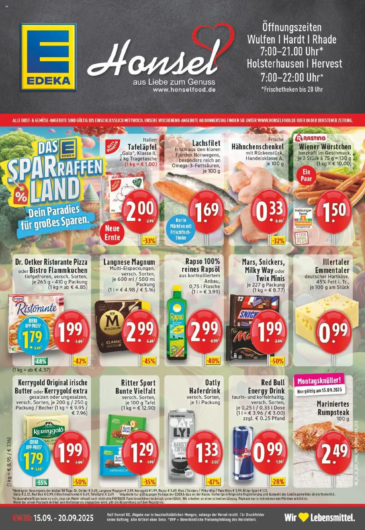 EDEKA Prospekt ab 14.09.2025 - Prospekt Dorsten Online