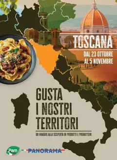 Anteprima dell'opuscolo Volantino Territori Toscana dal negozio Panorama valido da 23/10/2025