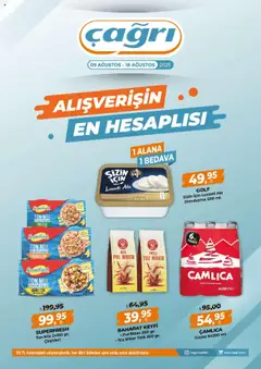 Çağrı Market Katalog 09.08.2025 - Broşürünün önizlemesi