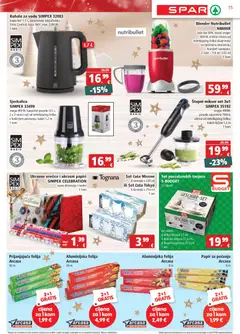 Pregled letka Katalog trgovine Spar vrijedi od 10.12.2025 | Stranica: 18