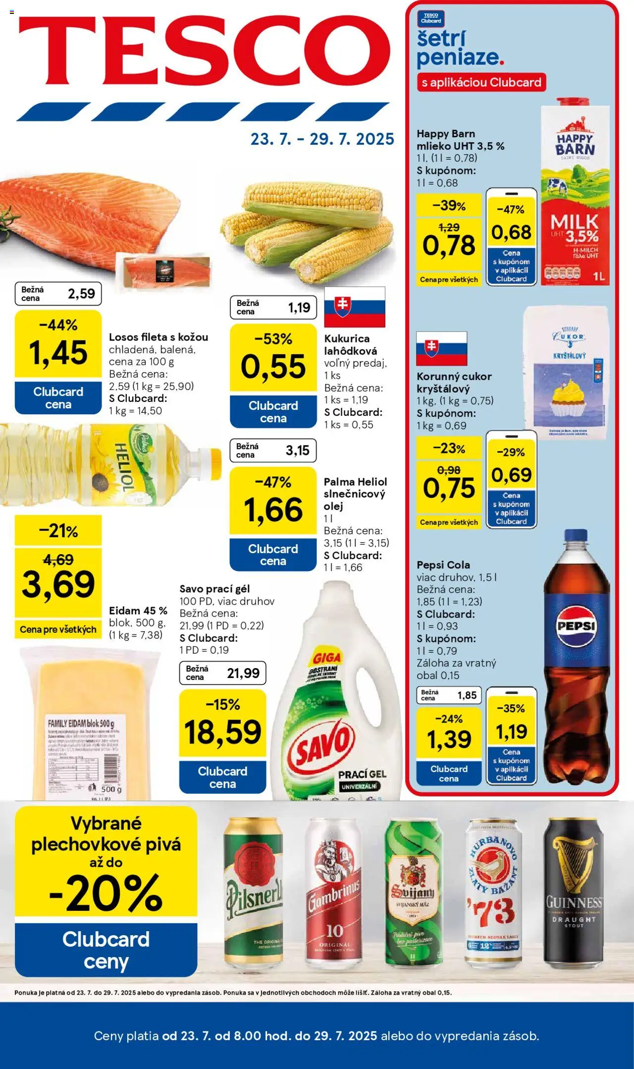 Tesco leták od 23.07.2025 - Hypermarket Online