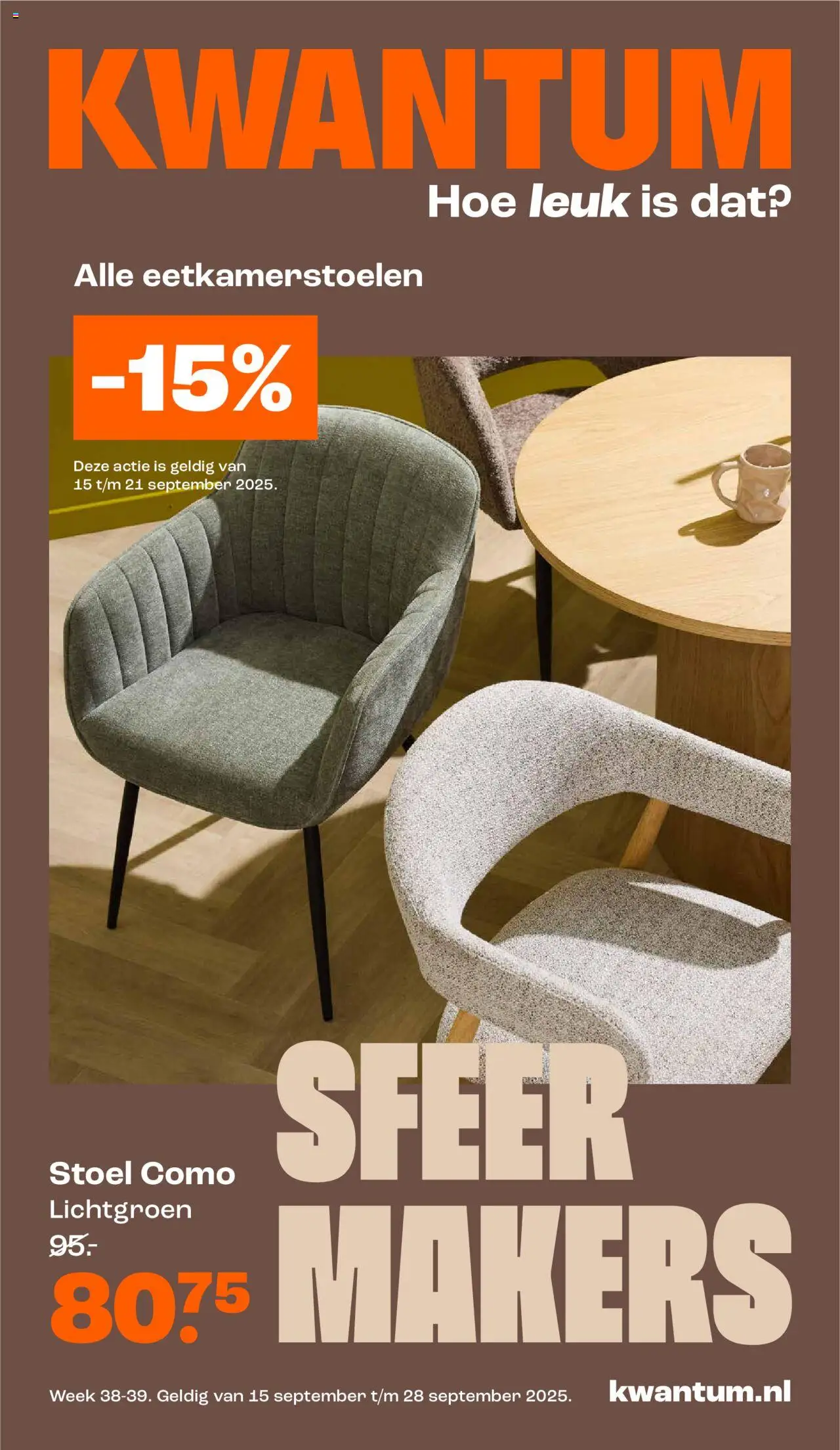 Voorbeeld van Folder van winkel Kwantum geldig vanaf 15-09-2025