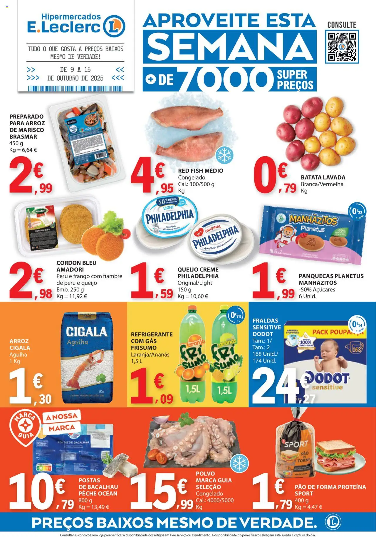 E.Leclerc Folheto de 09/10/2025 - catálogo esta semana - página 1
