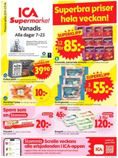 Förhandsgranska reklamblad Stockholm från butik ICA Supermarket gäller från 23/02/2026