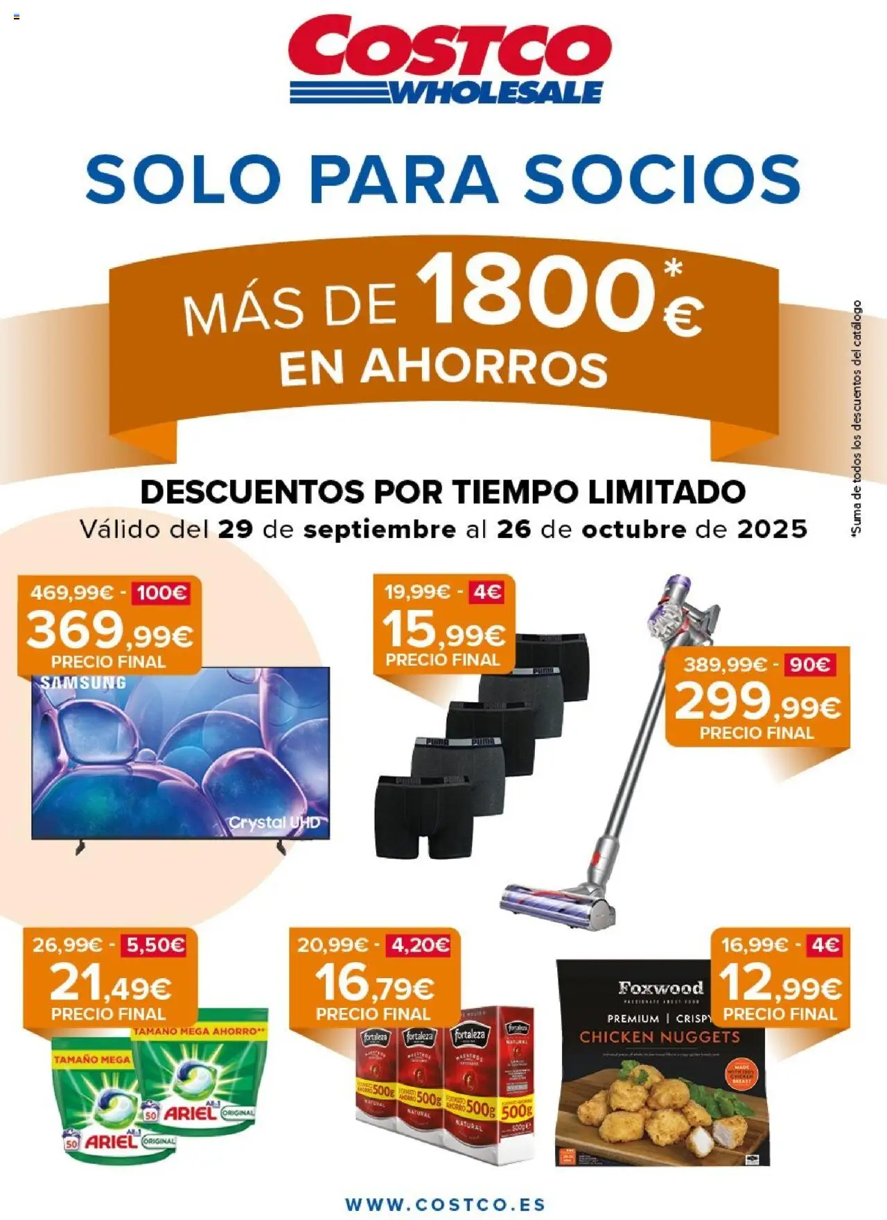 Costco Catálogo >> 29/09 - 26/10/2025 (folleto) 