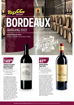 Vorschau des Merkblatts Aktionen Bordeaux vom Shop TopCC gültig von 17.11.2025 bis 31.12.2025