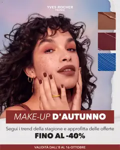 Anteprima dell'opuscolo Volantino Make-Up dal negozio Yves Rocher valido da 08/10/2025