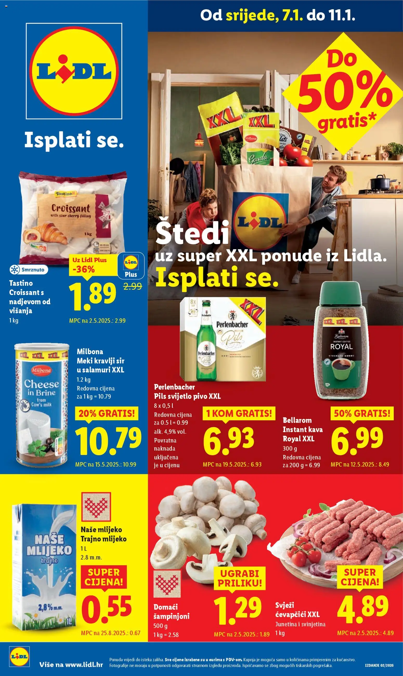 Pregled letka Katalog trgovine Lidl vrijedi od 07.01.2026