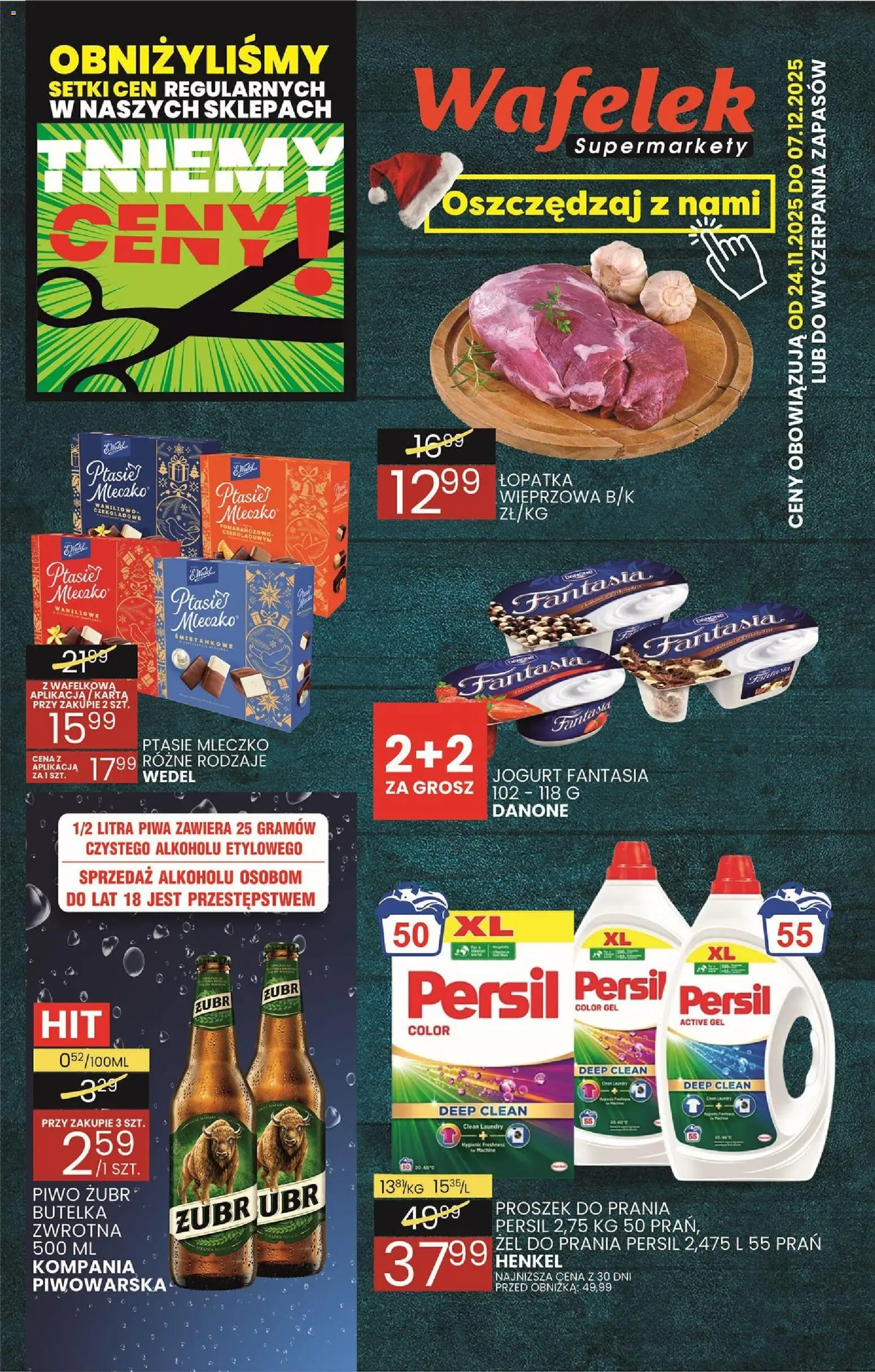 Pogląd gazetki "Gazetka" ze sklepu Wafelek ważnej od 24.11.2025