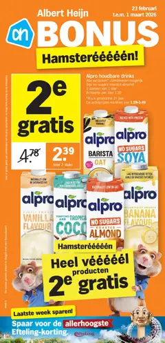 Prévisualisation de Folder week / de la semaine 9 du magasin Albert Heijn formulaire valide 23/02/2026