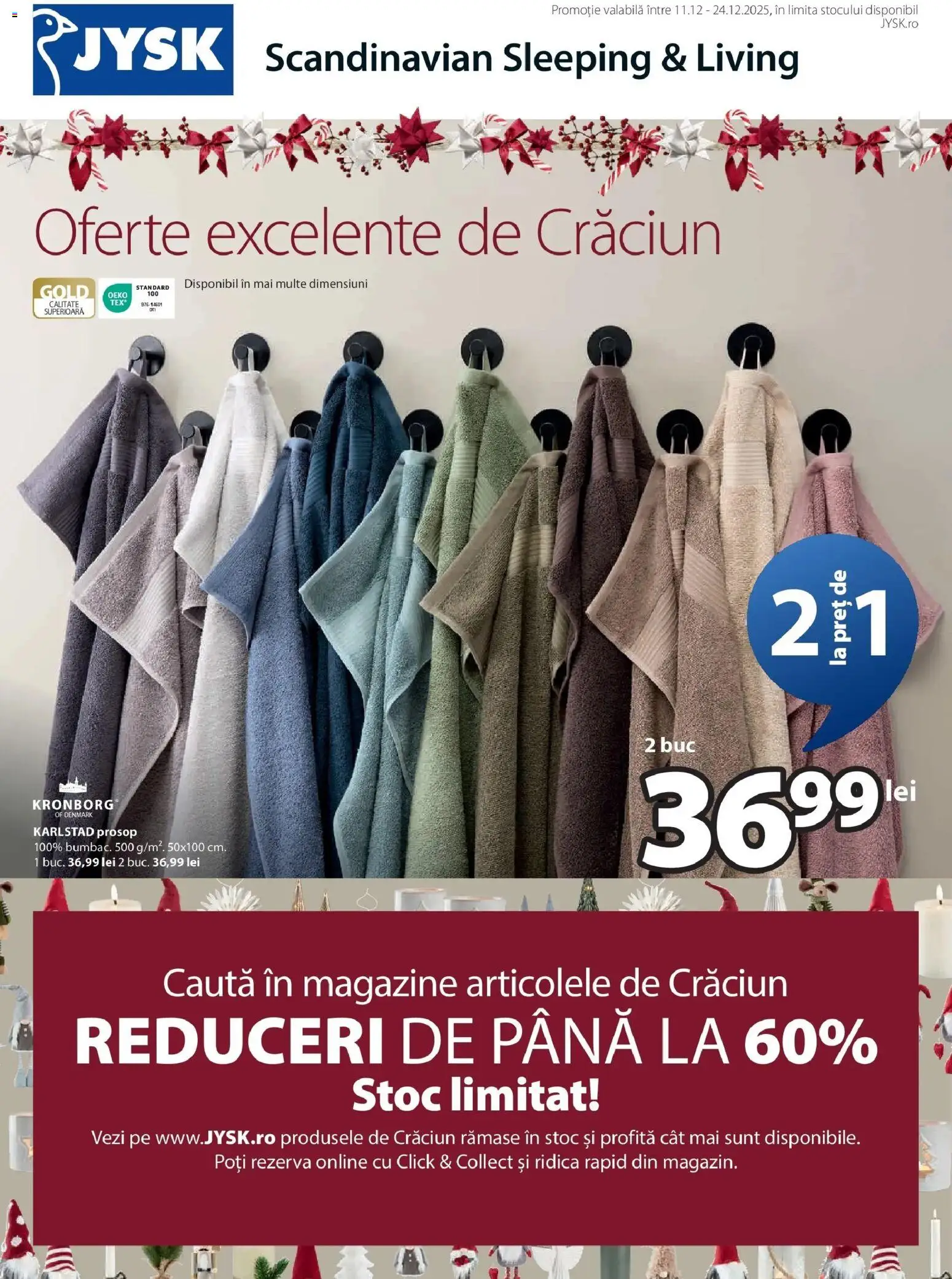 Previzualizarea de cataloage: JYSK Catalog JYSK până în data de 24.12.2025 valabil de la 10.12.2025