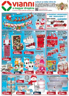 Vianni - Akciós újság Vianni megtekintése, amely érvényes 2025.11.26.-től