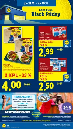 Kaupan Lidl Black Friday esikatselu, voimassa 13/11/2025 | Sivu: 32