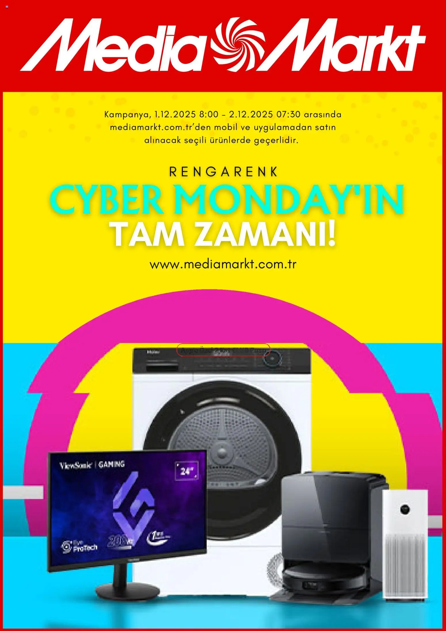 Media Markt Cyber Monday 01.12.2025 - Broşürünün önizlemesi