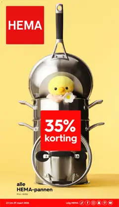 Voorbeeld van Hema Folder / Publicité van winkel Hema geldig vanaf 23/03/2026