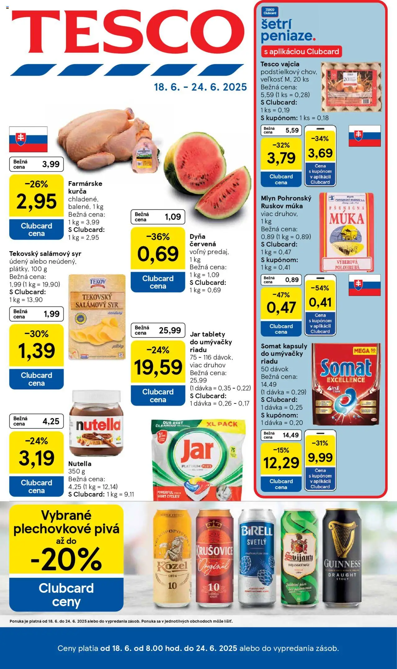 Tesco leták od 18.06.2025 - Hypermarket Online