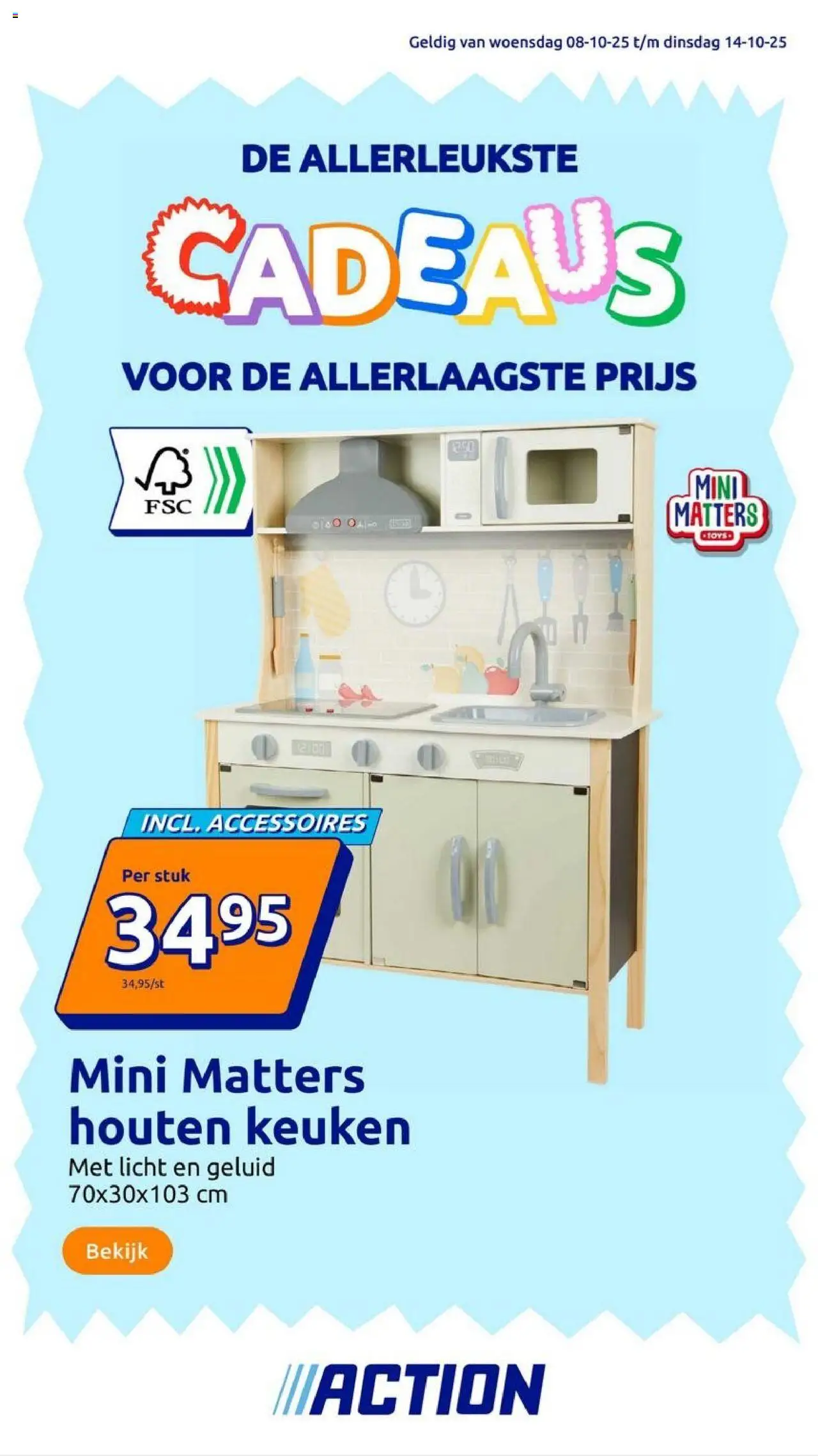 Action shop Action Presents geldig vanaf 08/10/2025 - Paginanummer 1 - Geluid