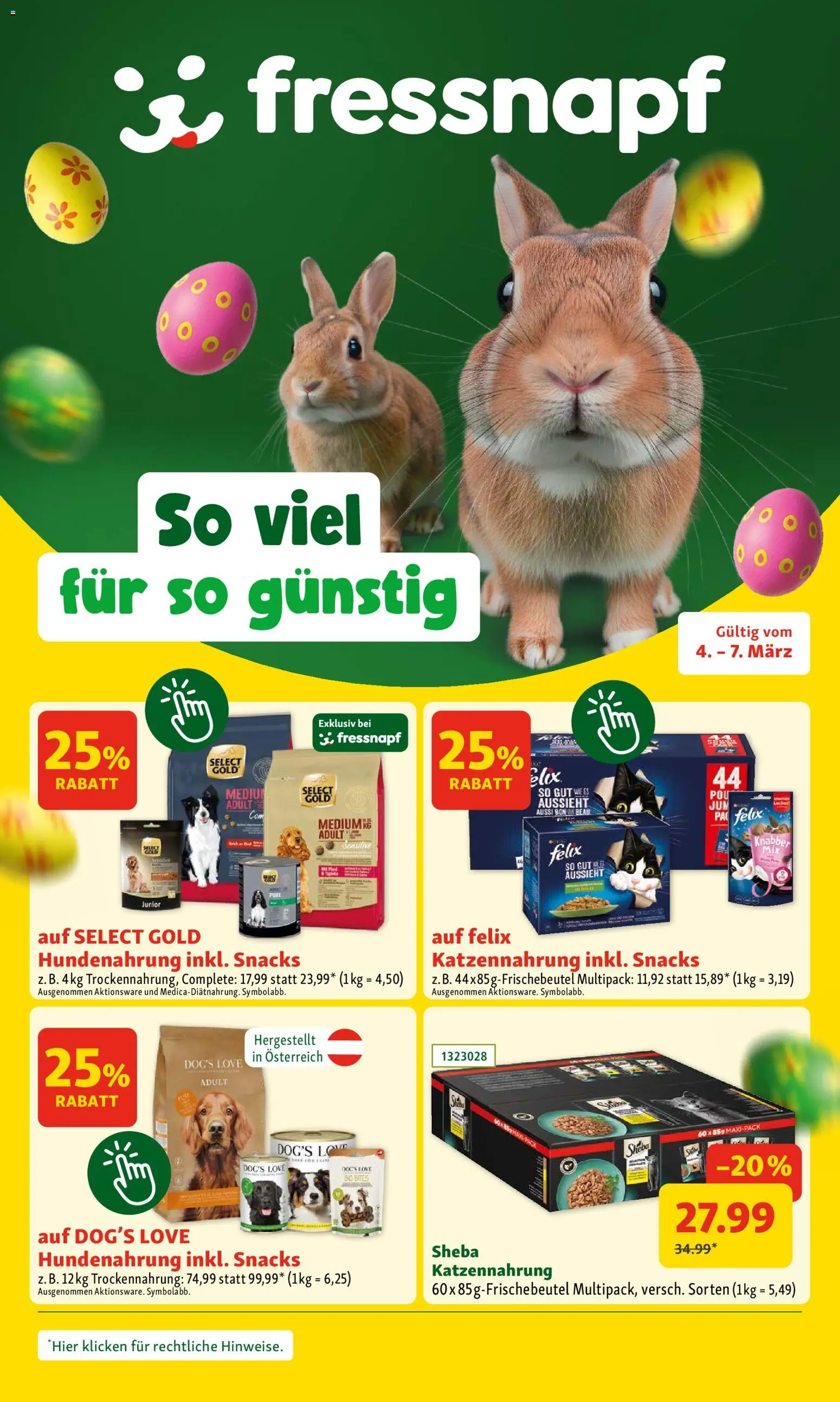 Vorschau der Angebote: Fressnapf Fressnapf Flugblatt gültig ab 04.03.2026