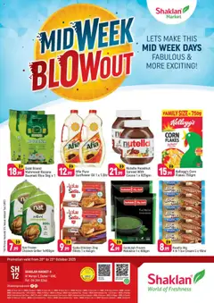 Preview of the catalogue Midweek Blow Out - Shaklan Market 4, Al Warqa 1 of store Shaklan valid from 20 Oct, 2025