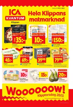 Förhandsgranska reklamblad Klippan från butik ICA Kvantum gäller från 17/11/2025