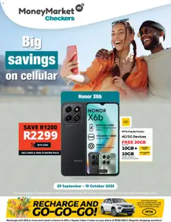 Preview of Checkers flyer valid from 29/09/2025