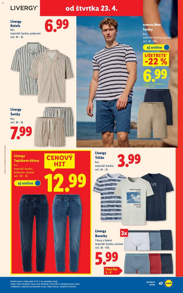 Nový Lidl leták od 20.04.