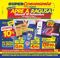 Anteprima dell'opuscolo Volantino Nuova Apertura Vittoria dal negozio SuperConveniente valido da 18/09/2025