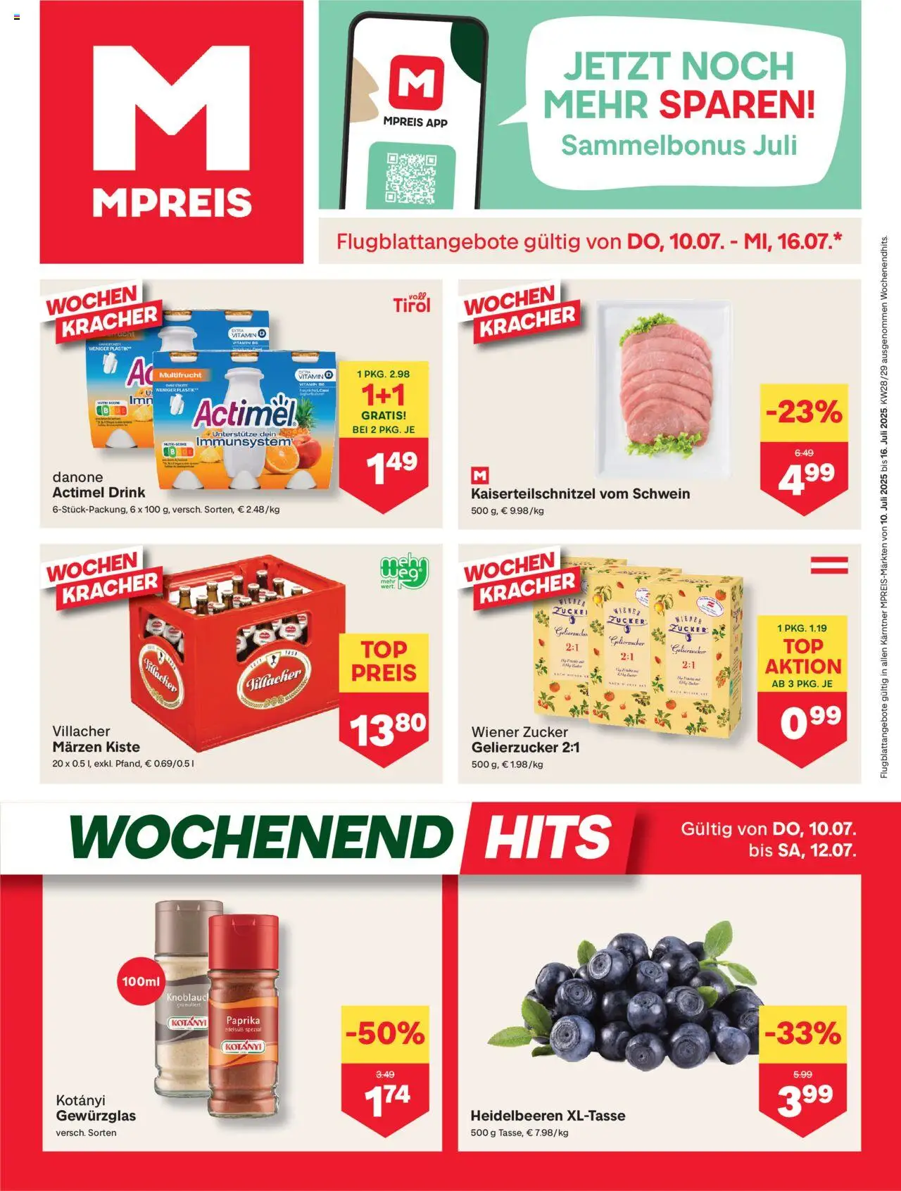  MPREIS Dellach im Drautal ab (10.07.2025 - 12.07.2025) - Seite 1