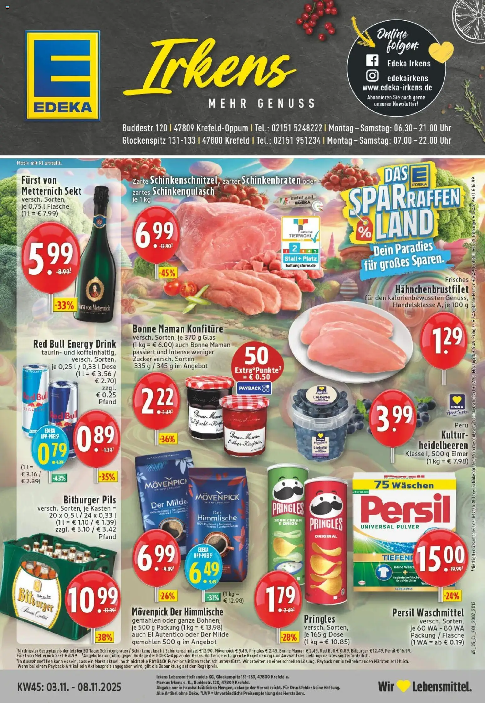 Vorschau von dem Prospekt des Geschäftes Edeka, gültig ab dem 02.11.2025