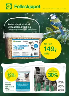 Forhåndsvis Kundeavis fra butikk Felleskjøpet gyldig fra 15/12/2025