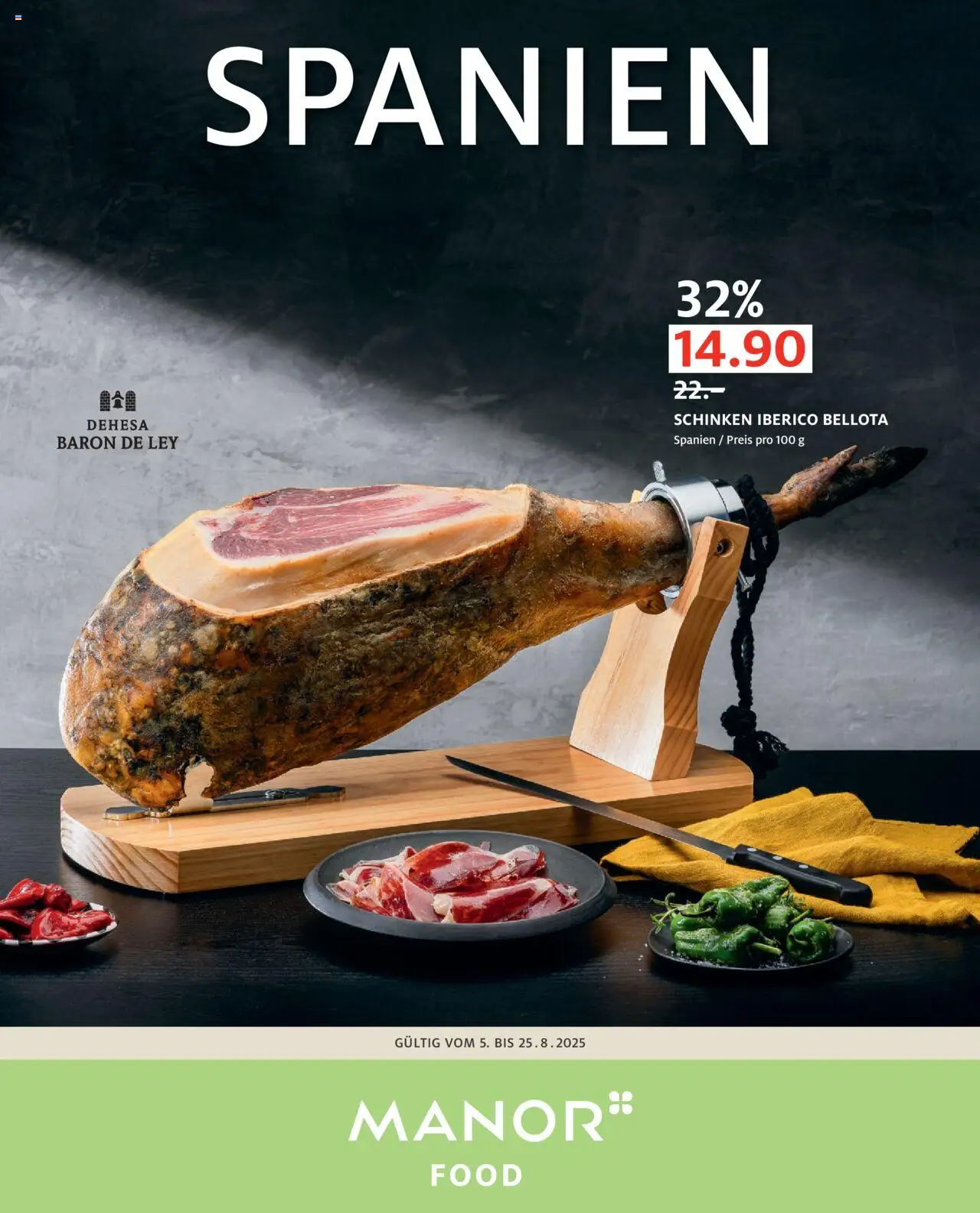 Manor Aktionen Spanien ab 05.08.2025 - Seitennummer 1