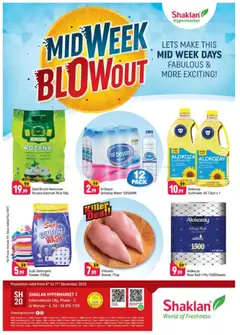 Preview of the catalogue Midweek Blow Out - Al Warsan of store Shaklan valid from 8 Dec, 2025