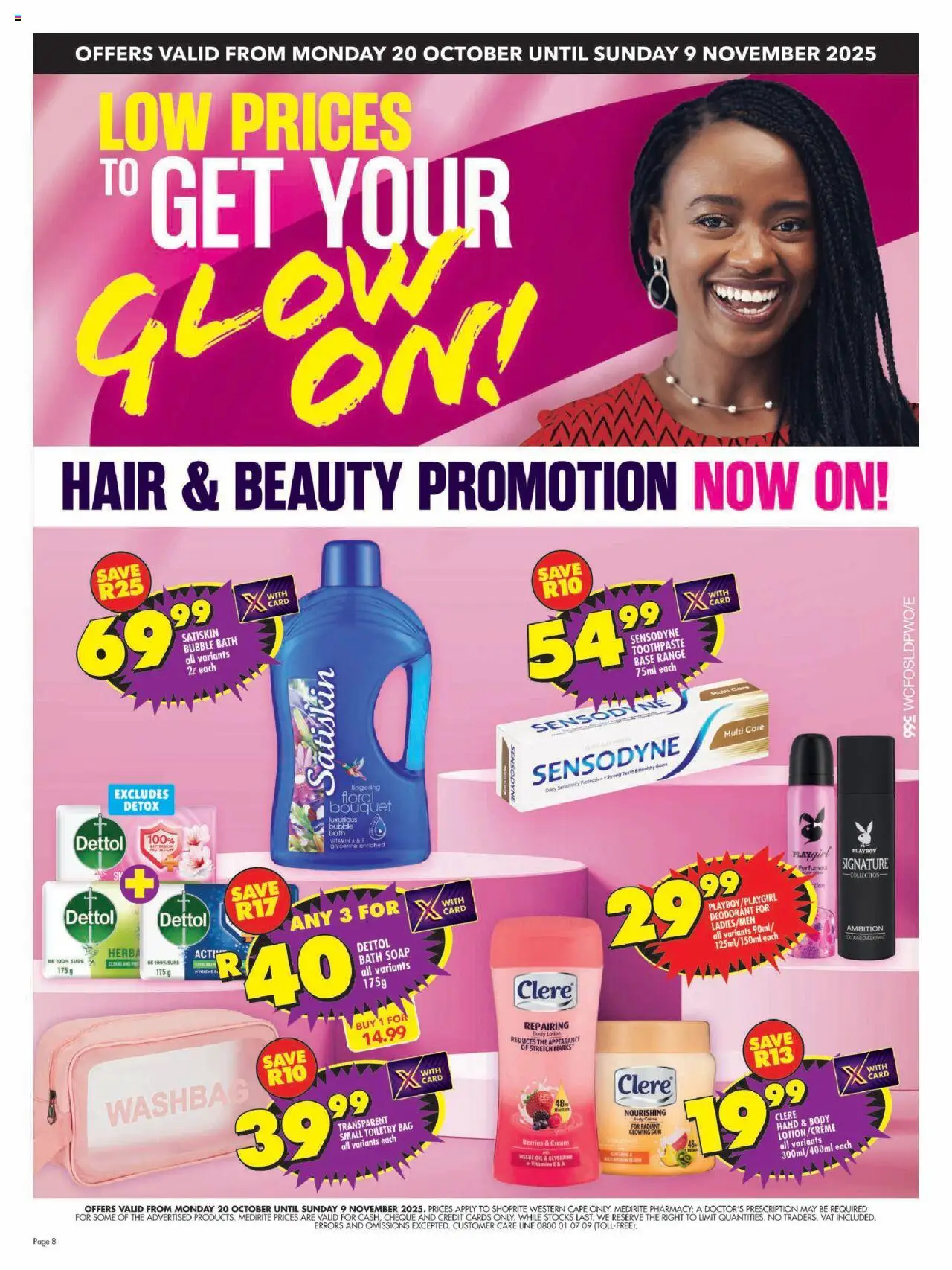 Shoprite Western Cape - Hair and Beauty 20/10 - 09/11/2025 >> Catalogue