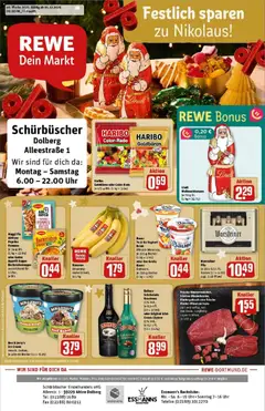 Vorschau von dem Prospekt des Geschäftes Rewe, gültig ab dem 01.12.2025