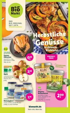 Vorschau von dem Prospekt des Geschäftes BioMarkt, gültig ab dem 22.10.2025