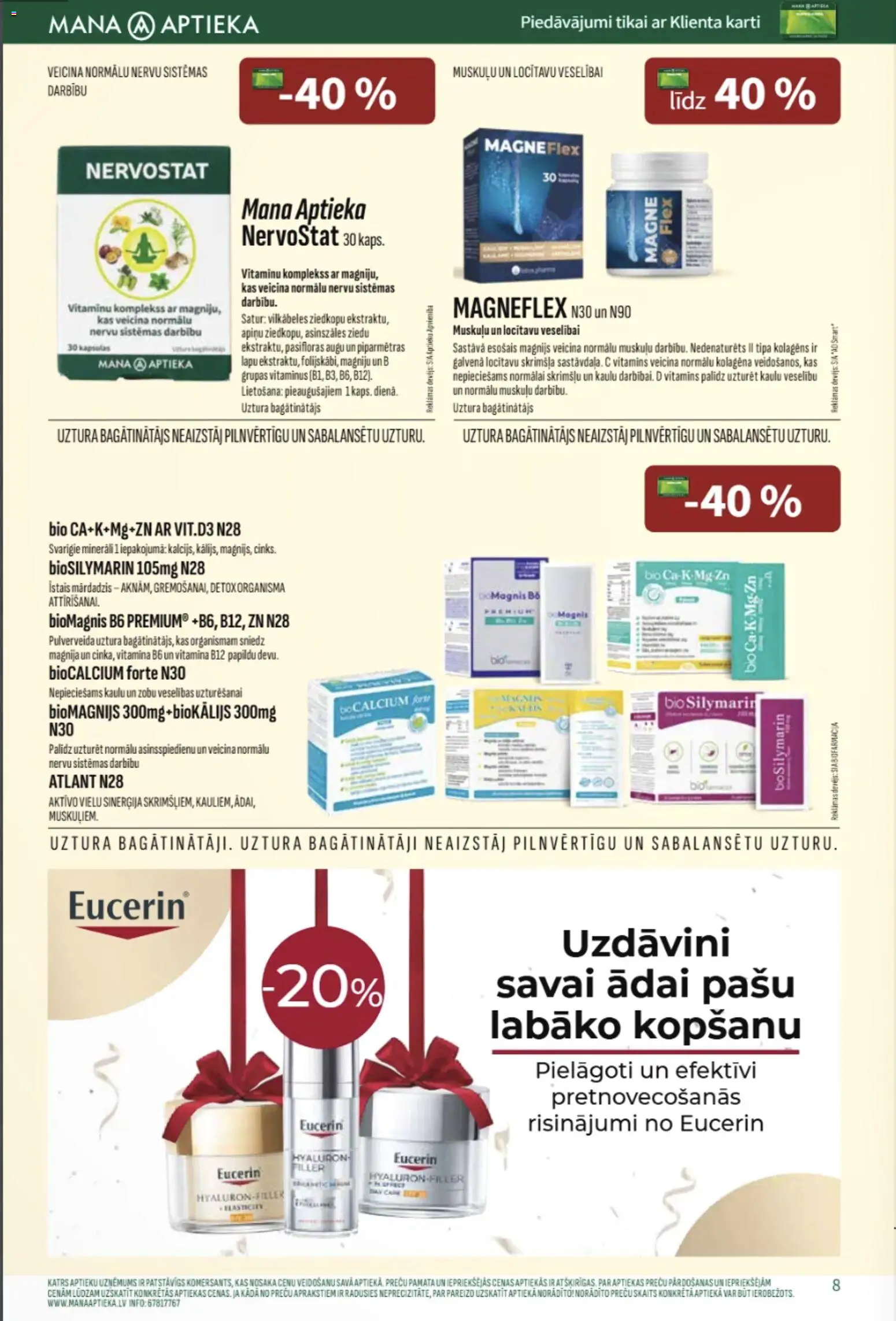Skatīt Mana Aptieka akciju bukletu, derīgs no 2025.12.01